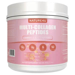 Nature4U Multi Collagen Peptides Powder