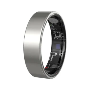 Smart Health Tracking Ring with Charging Case