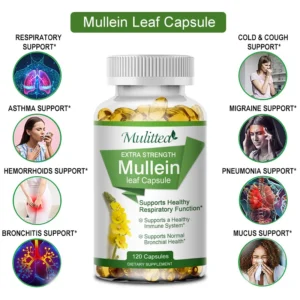 Natural Mullein Leaf Capsules